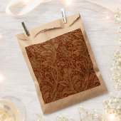 ウィリアムモリスアルカディアフローラガーデンフラワークラシ フェイバーバッグ (クリップ留めされた状態)