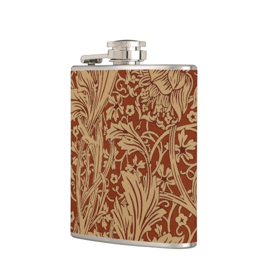 ウィリアムモリスアルカディアフローラガーデンフラワークラシ フラスク (左)