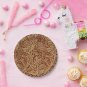 ウィリアムモリスアルカディアフローラガーデンフラワークラシ ペーパープレート (パーティー)