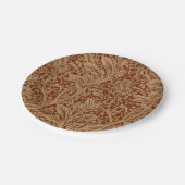 ウィリアムモリスアルカディアフローラガーデンフラワークラシ ペーパープレート (アングル)