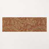 ウィリアムモリスアルカディアフローラガーデンフラワークラシ ヨガマット (裏面(横))