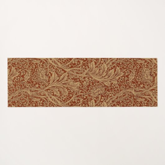 ウィリアムモリスアルカディアフローラガーデンフラワークラシ ヨガマット (裏面(横))