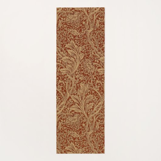 ウィリアムモリスアルカディアフローラガーデンフラワークラシ ヨガマット (裏面)