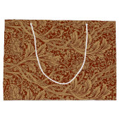 ウィリアムモリスアルカディアフローラガーデンフラワークラシ ラージペーパーバッグ (裏面)