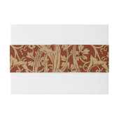 ウィリアムモリスアルカディアフローラガーデンフラワークラシ 招待状ベリーバンド (裏面例)