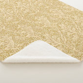 ウィリアムモリスアルカディアフローラルパタークラシックン シェルパブランケット (3/4)