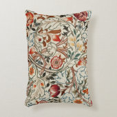 ウィリアムモリスアート装飾用クッションフローラ アクセントクッション (正面(垂直))