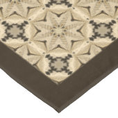 ウィリアムモリスアールヌーボーアイボリーブラウン テーブルクロス (アングル)