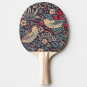 ウィリアムモリスイチゴ泥棒卓球ラケット 卓球ラケット (正面)