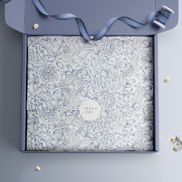 ウィリアムモリスインクチューリップヴィンテージレトロフローラ 薄葉紙