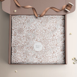 ウィリアムモリスインクチューリップヴィンテージレトロフローラ 薄葉紙