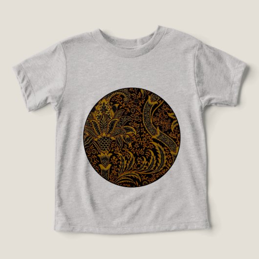 ウィリアムモリスインディアレッドフローラ (デザイン正面)