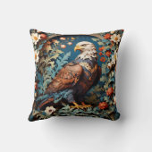 ウィリアムモリスイーグル装飾用クッション クッション (裏面)