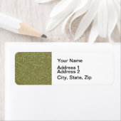 ウィリアムモリスウィローアンティークグリーンリーフつる植物アート ラベル (インサイチュ)