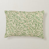 ウィリアムモリスウィローバウガーデンフラワークラシック アクセントクッション (裏面)