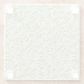 ウィリアムモリスウィローバウガーデンフラワークラシック ガラスコースター (裏面)