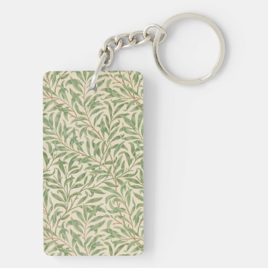 ウィリアムモリスウィローバウガーデンフラワークラシック キーホルダー (裏面)