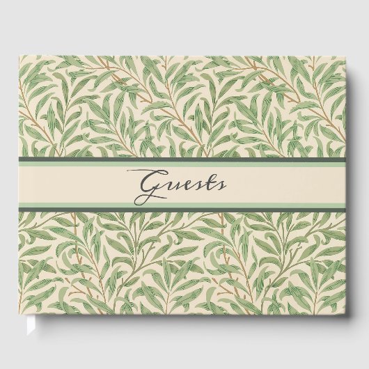 ウィリアムモリスウィローバウガーデンフラワークラシック ゲストブック (正面)