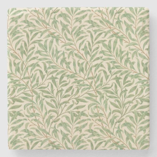 ウィリアムモリスウィローバウガーデンフラワークラシック ストーンコースター (正面)
