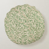 ウィリアムモリスウィローバウガーデンフラワークラシック ラウンドクッション (裏面)