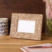 ウィリアムモリスウィローバウガーデンフラワークラシック レーザー彫刻フレーム (左)