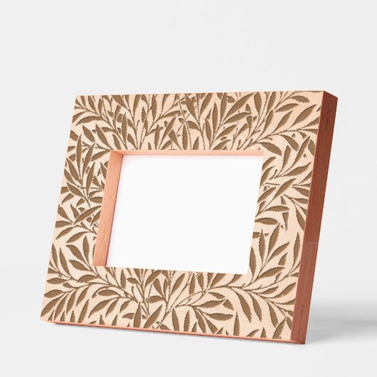 ウィリアムモリスウィローバウガーデンフラワークラシック レーザー彫刻フレーム (左)