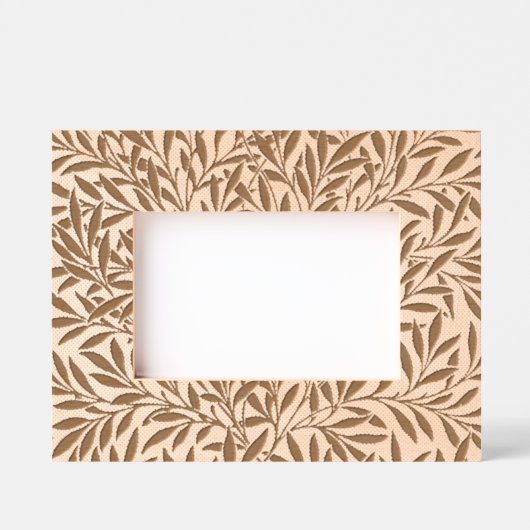 ウィリアムモリスウィローバウガーデンフラワークラシック レーザー彫刻フレーム (正面)