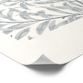 ウィリアムモリスウィローバオグレイ美術展プリント ポスター (角)