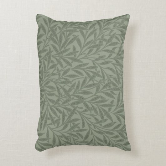 ウィリアムモリスウィローフラワークラシック アクセントクッション (正面(垂直))