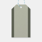 ウィリアムモリスウィローフラワークラシック ギフトタグ (裏面)