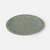 ウィリアムモリスウィローフラワークラシック ペーパープレート (アングル)