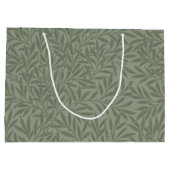 ウィリアムモリスウィローフラワークラシック ラージペーパーバッグ (裏面)