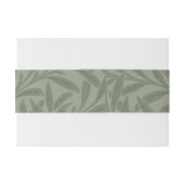 ウィリアムモリスウィローフラワークラシック 招待状ベリーバンド (裏面例)