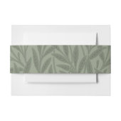 ウィリアムモリスウィローフラワークラシック 招待状ベリーバンド (正面例)