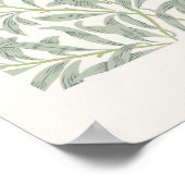 ウィリアムモリスウィローボウアートエキシビションプリント ポスター (角)