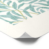 ウィリアムモリスウィローボウアートエキシビションプリント ポスター (角)