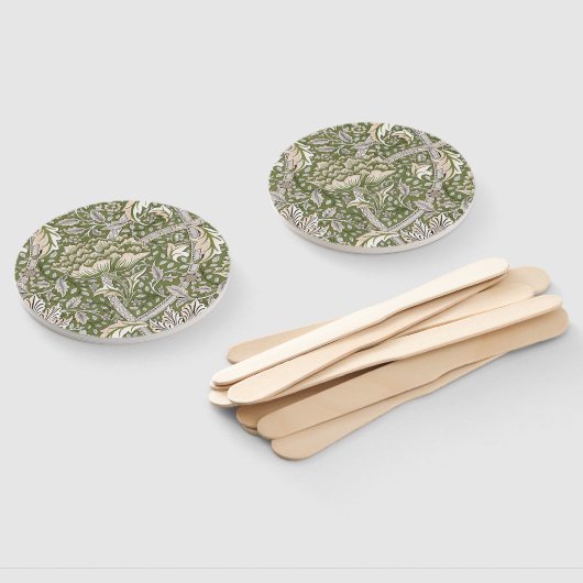 ウィリアムモリスウィンドルシュフローラ花クラシック ハンドファン (組立なし)