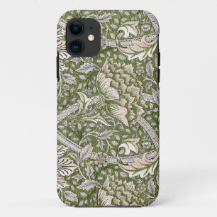 ウィリアムモリスウィンドルシュフローラ花クラシック iPhone 11 ケース
