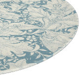 ウィリアムモリスウォーフラワーフローラブルーダマスク カッティングボード (角)