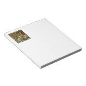 ウィリアムモリスウッドペッカータペストリーバードフローラ ノートパッド (アングル)