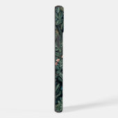 ウィリアムモリスウッドランドタペストリーキツネ iPhoneケース (右側面)