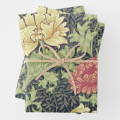 ウィリアムモリスキクヴィンテージフローラアート ラッピングペーパーシート (インサイチュ)