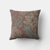 ウィリアムモリスキク柄装飾用クッション クッション (裏面)