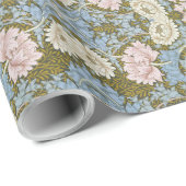 ウィリアムモリスキク花柄フォリア ラッピングペーパー (ロールコーナー)