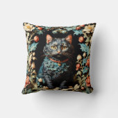 ウィリアムモリスキャット装飾用クッション クッション (裏面)