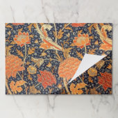 ウィリアムモリスクレイフローラアールヌーボーパターン ペーパーパッド (折り畳み)