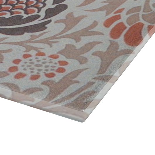 ウィリアムモリスグラフトンボタニックアートデザイン カッティングボード (角)