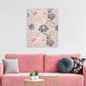 ウィリアムモリスグラフトンボタニックアートデザイン キャンバスプリント (インサイチュ (リビング))