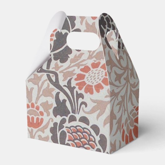 ウィリアムモリスグラフトンボタニックアートデザイン フェイバーボックス (正面サイド)