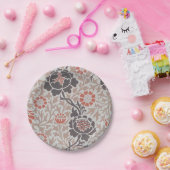 ウィリアムモリスグラフトンボタニックアートデザイン ペーパープレート (パーティー)